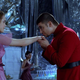Viktor Krum y Hermione Granger en Harry Potter y el cáliz de fuego